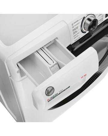 Hoover H-WASH 350 H3WPS4146TAMB-80, 14kg, Washing Machine - White + install
