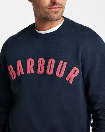 Barbour Prep Logo Crew Neck Sweatshirt - Navy