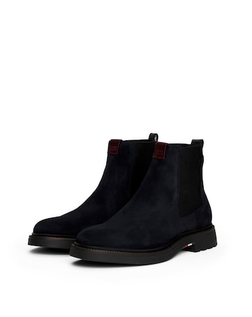 Tommy Hilfiger Comfort Sude Chelsea - Navy