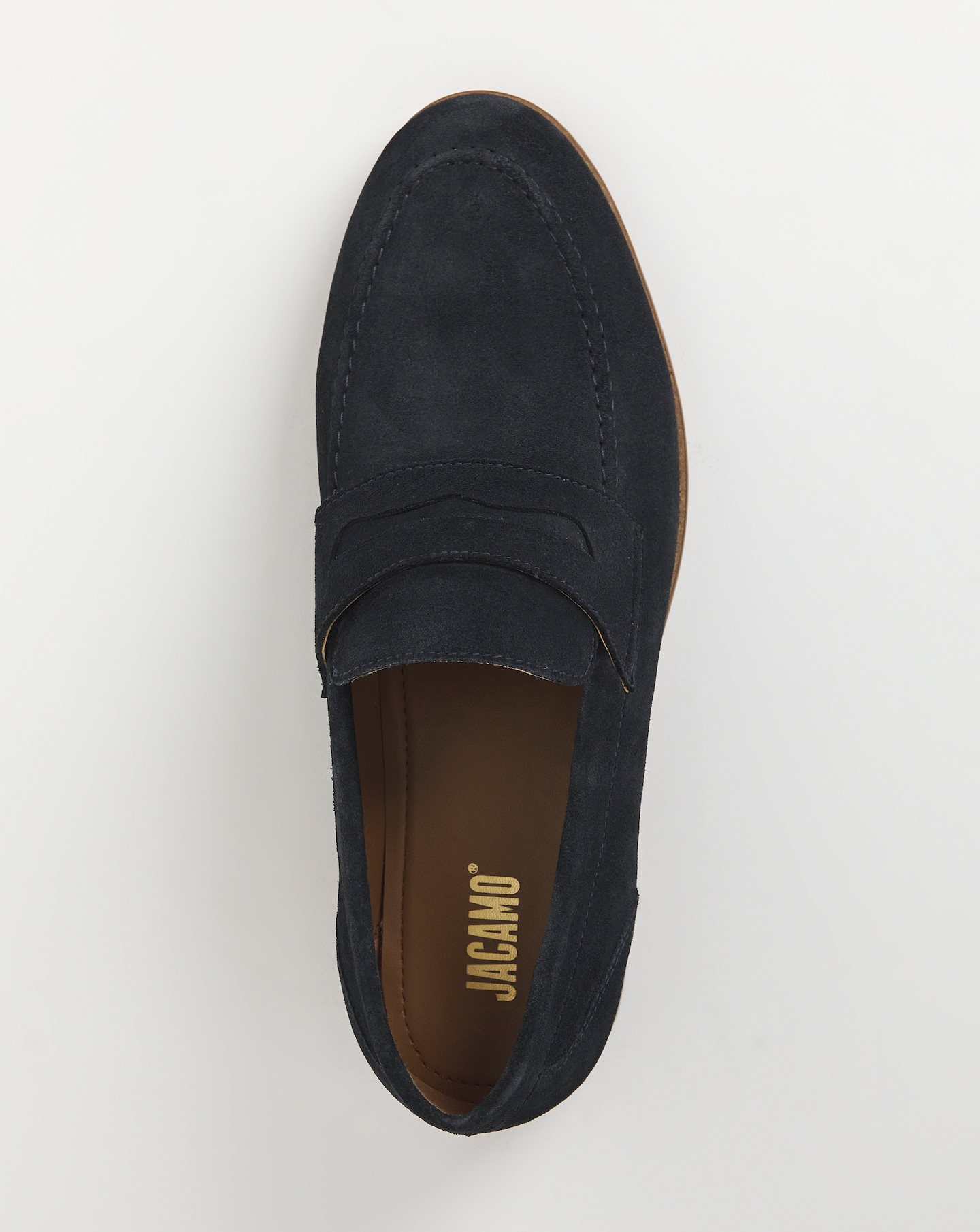 Suede Formal Penny Loafer Wide Fit Jacamo