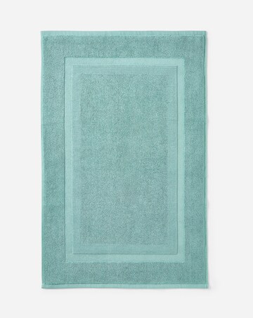Egyptian Cotton Bath Mat - Lagoon