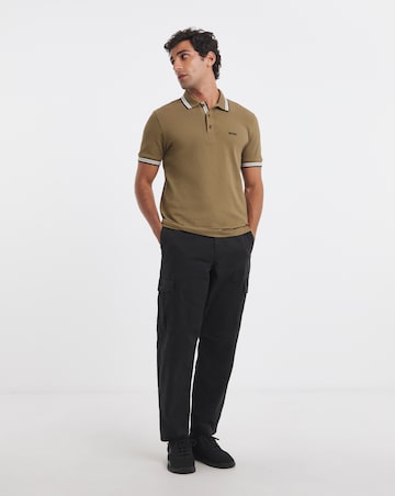 BOSS Short Sleeve Paddy Polo - Brown