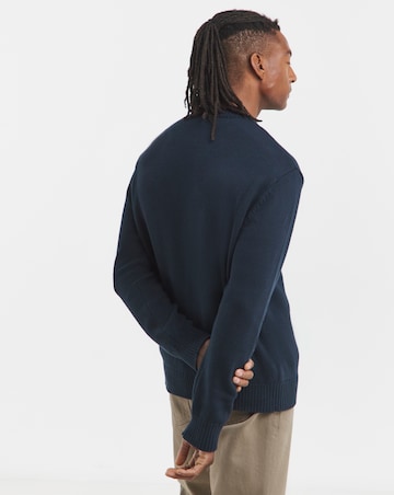 Napapijri Mura Flag Jumper - Navy