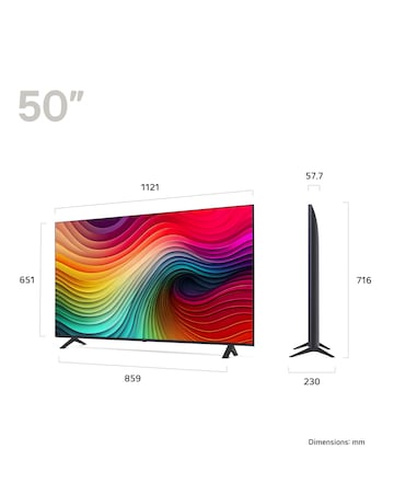 LG 50NANO81T6A 50in NanoCell 4K Ultra HD HDR Smart TV