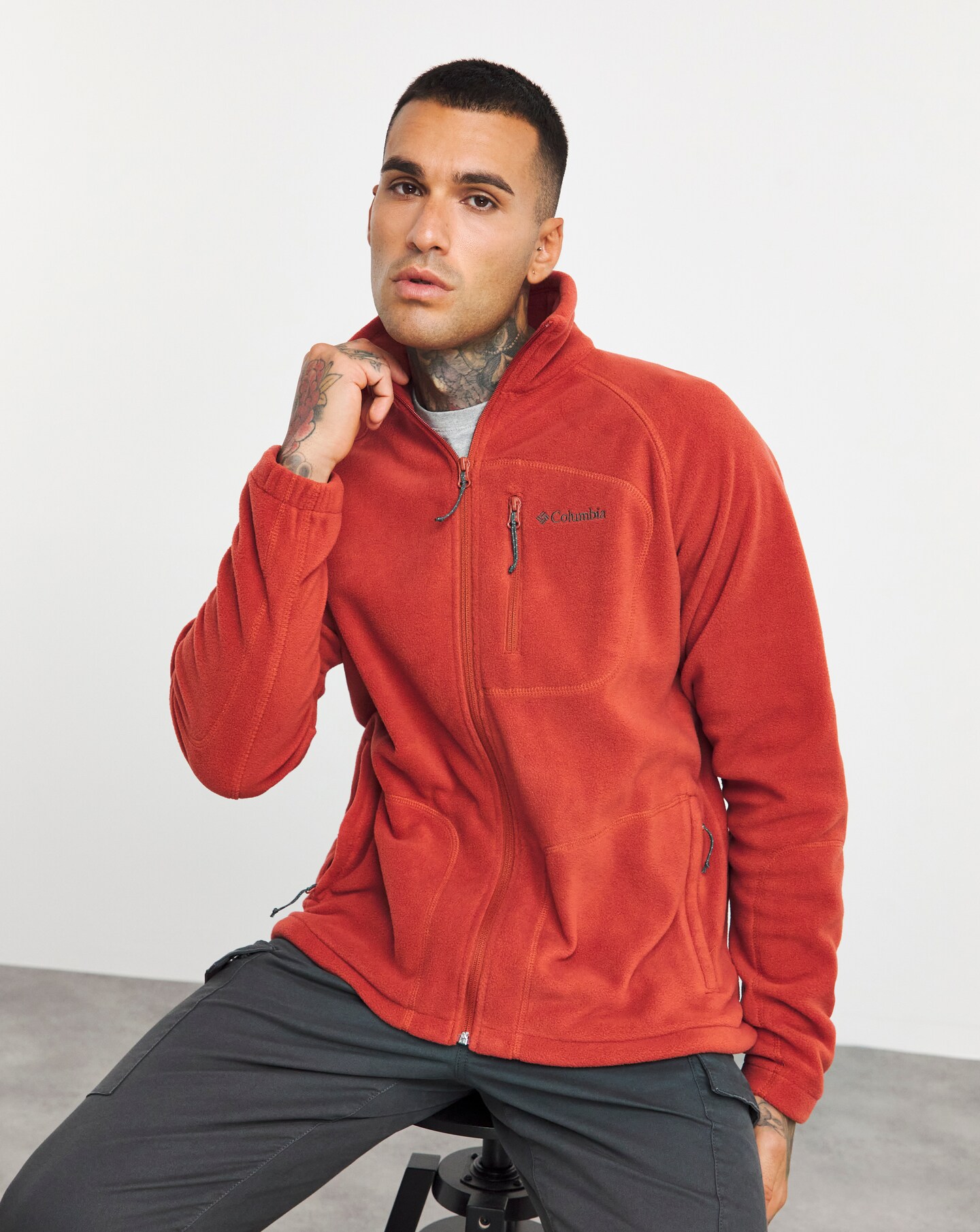 Fast trek ii full zip fleece clearance