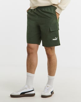 PUMA Essentials Small Logo 9&quot; Woven Cargo Shorts