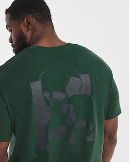Jack &amp; Jones Skully Back Graphic T-Shirt - Green