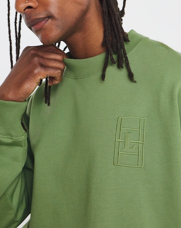 Lacoste Embroidered Logo Sweatshirt - Green