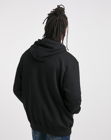 Jack & Jones Star Logo Hoodie - Black