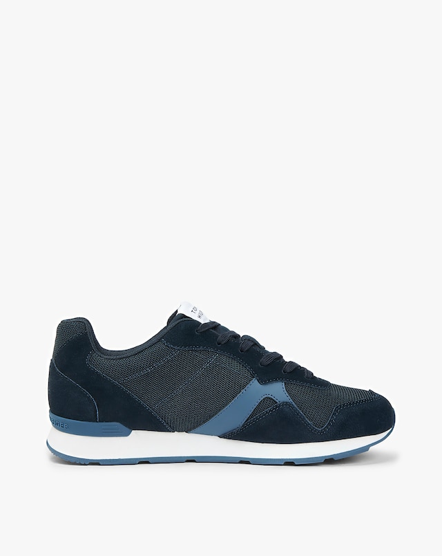 Tommy Hilfiger Icon Mix Runner Trainers - Navy