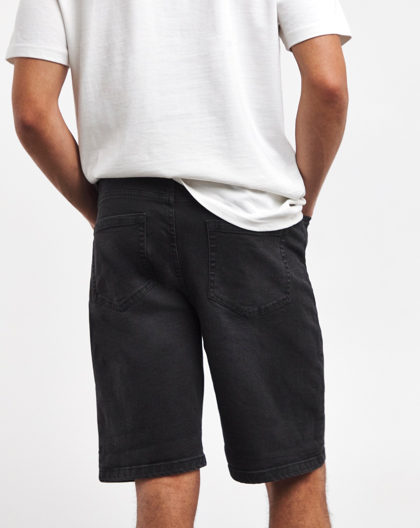 Stretch 5 Pocket Denim Short Jacamo