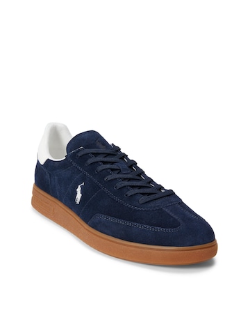 Polo Ralph Lauren Bedford Suede Trainer - Navy