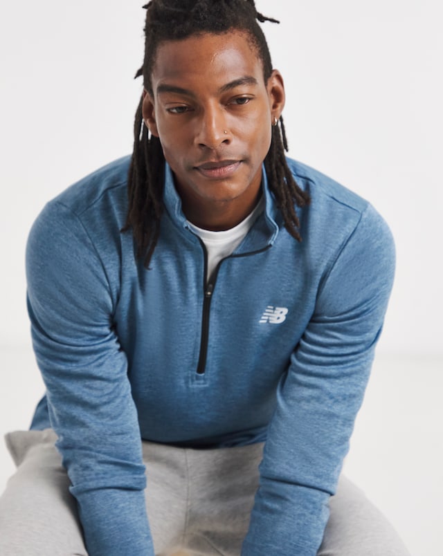 New Balance 1/4 Zip Tech Top L/S