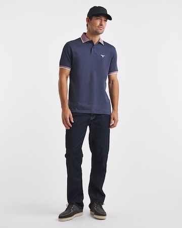Barbour Short Sleeve Cornsay Polo Shirt - Washed Navy