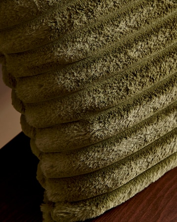 Catherine Lansfield Cosy Ribbed Cushion