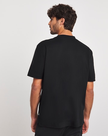 BOSS Short Sleeve BB Metallic Logo Black T-shirt