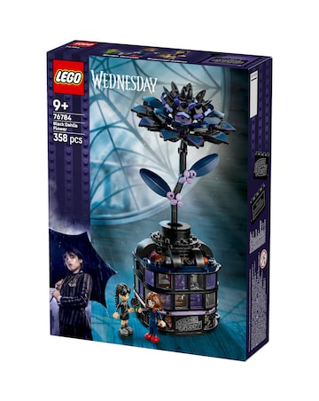 LEGO Wednesday Black Dahlia Flower