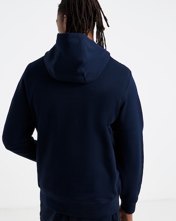 Tommy Hilfiger Logo Hoodie - Navy