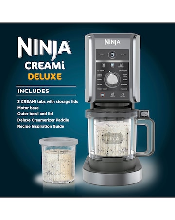 Ninja Creami NC501UK Deluxe Ice Cream and Frozen Dessert Maker