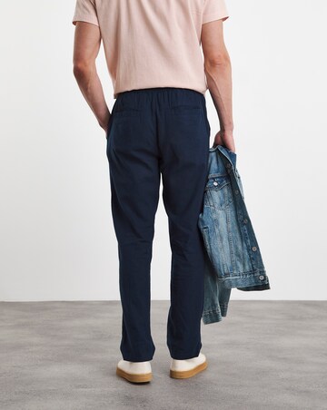 Linen Straight Fit Trouser