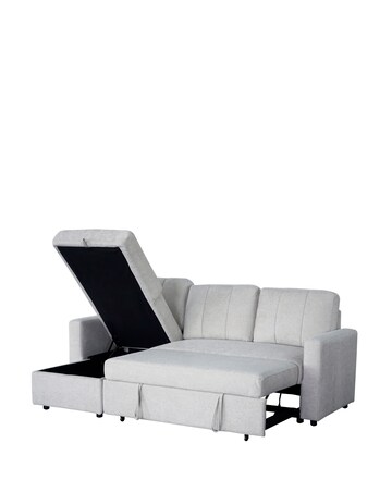Aspire Nexis Left Corner Chaise Storage Sofa Bed