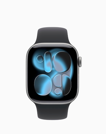 Apple Watch Series 11 GPS 46mm - Space Grey Aluminium/Black Sport Band - M/L