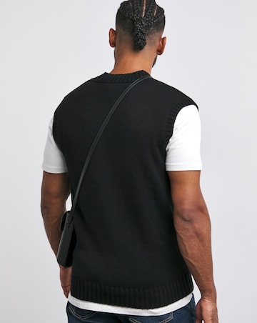 Black Cricket Vest
