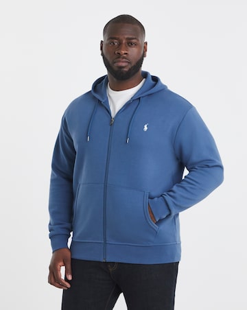 Polo Ralph Lauren Zip Through Hoodie - Blue