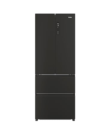 Haier HFR5719ENPB 70cm French Door Fridge Freezer - Black