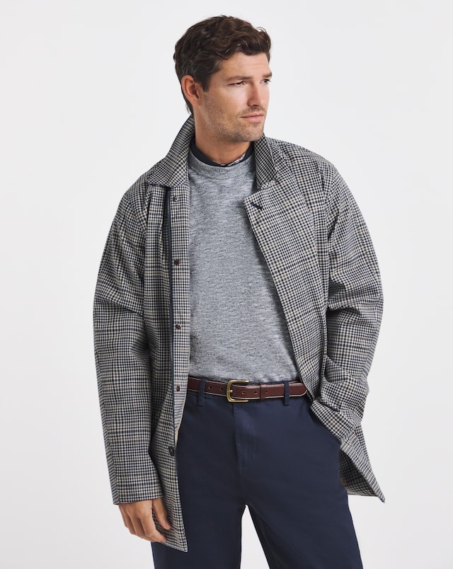 Barbour Check Rokig Waterproof Mac - Check