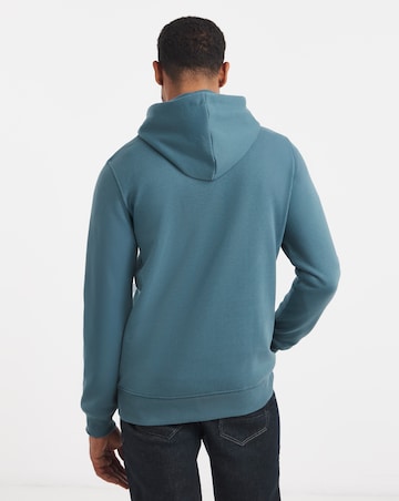 Overhead Hoodie Long- Blue