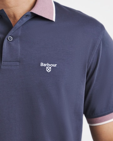 Barbour Short Sleeve Cornsay Polo Shirt - Washed Navy