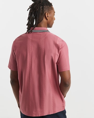 Ted Baker Zip Neck Orbite Polo Shirt