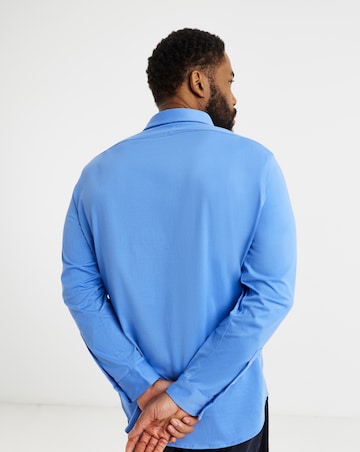 Polo Ralph Lauren Long Sleeve Stretch Jersey Shirt - Blue