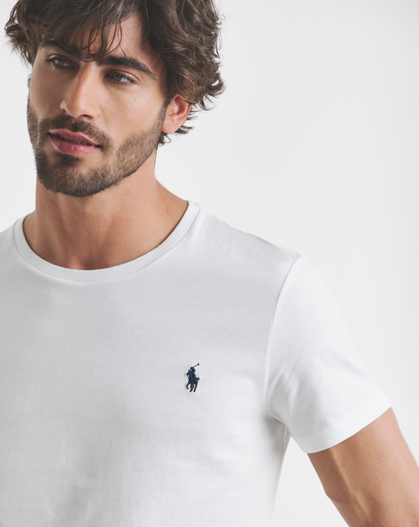 Tシャツ・カットソー Ralph Lauren Polo Ralph Lauren T-shirts and Polos White Polo Ralph Lauren SHORT SLEEVE - Print T-shirt - white