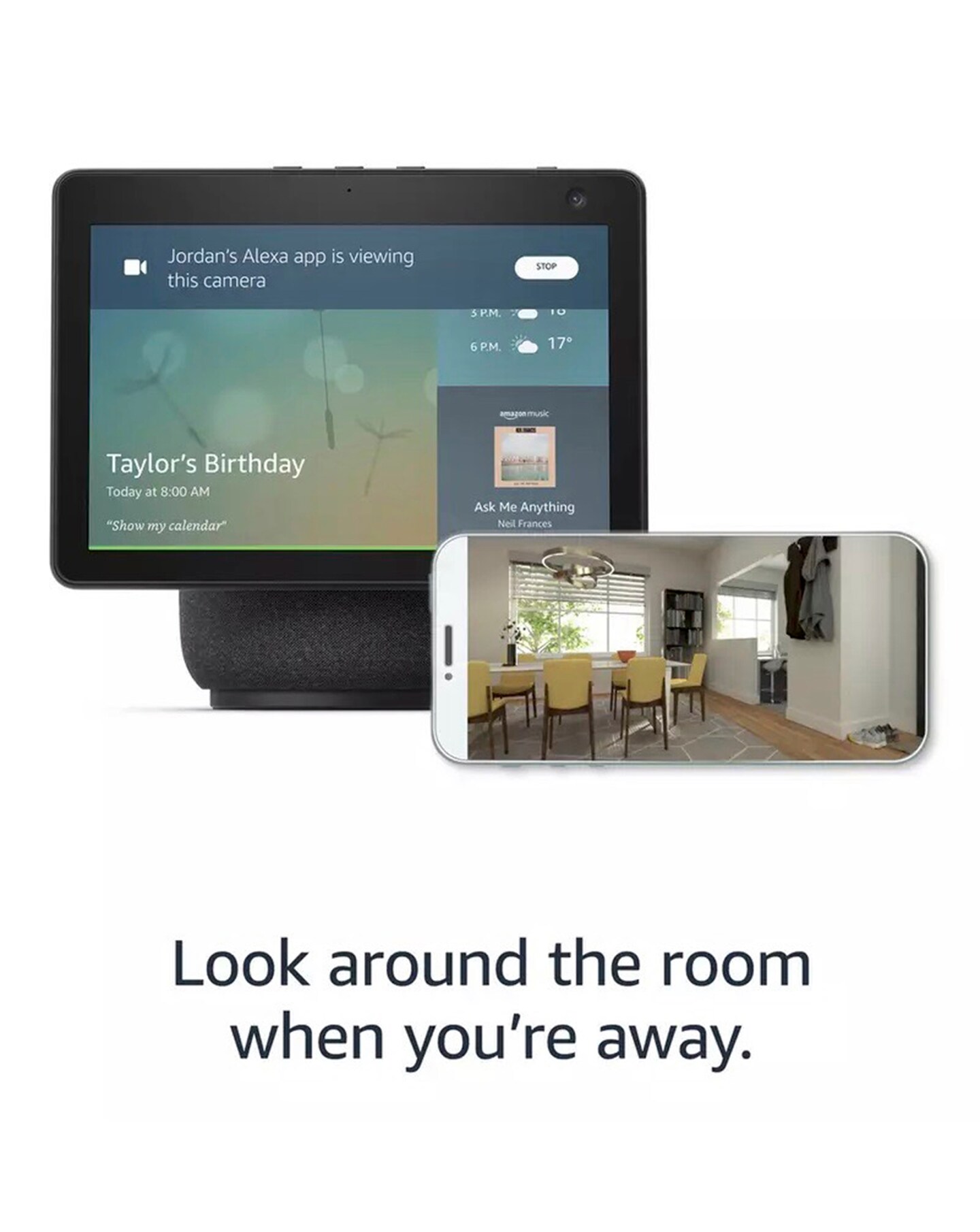 echo show 10 ＋Alexa ブラック Amazon Echo Show 10 Smart Display with Alexa - Black | Jacamo