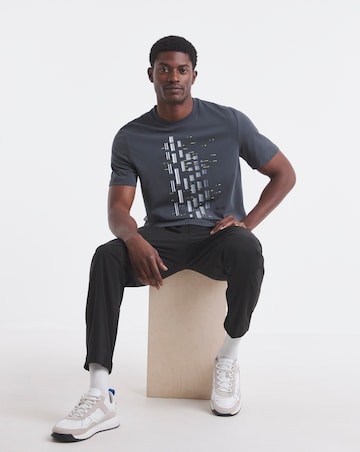 BOSS Short Sleeve Graphic T-Shirt - Dark Grey