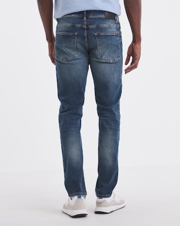 BOSS Delaware Slim Fit Jean - Medium Blue