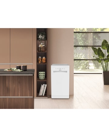 Hotpoint HP2FE10CS90WUK Slimline Dishwasher 10 Place Settings White + Install