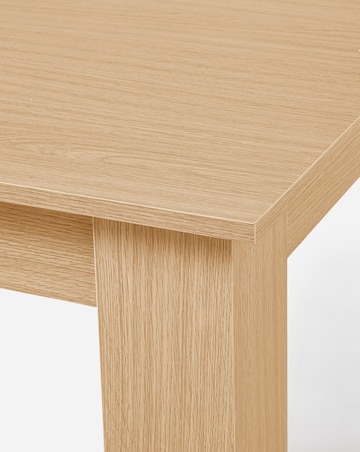 Dakota 6 Seater Dining Table with 6 Ava Button Back Chairs