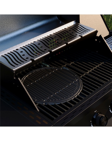 Charles Bentley Ottimo Origin Pro 380 4 Burner Gas Barbecue with Side Burner
