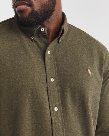 Polo Ralph Lauren Olive Stretch Shirt