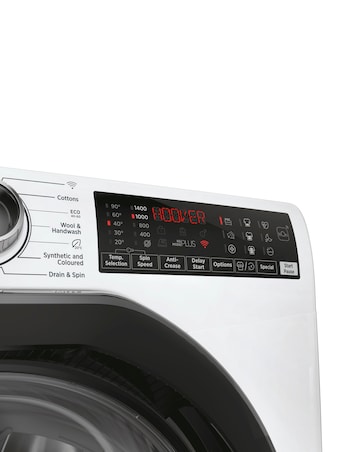 Hoover H-WASH 350 H3WPS4116TAMB580, 11kg, Washing Machine - White + install