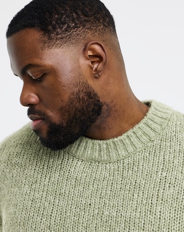 Jack & Jones Carter Knit Jumper - Green