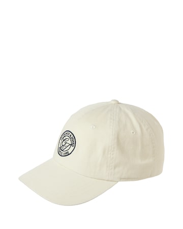 Jack & Jones Soft Base Club Logo Cap - Cream