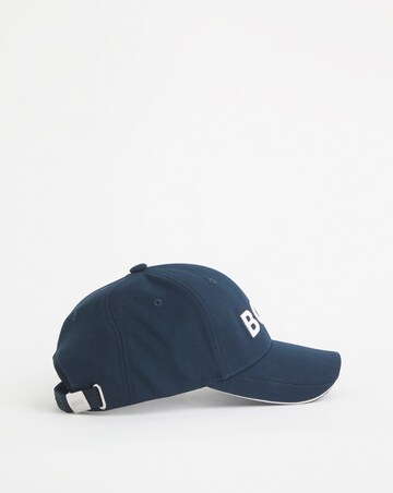 BOSS Large Logo Cap - Dark Blue
