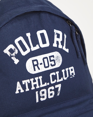 Polo Ralph Lauren Navy Canvas Backpack