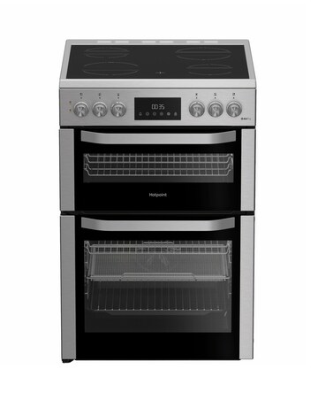 Hotpoint HDE6VDCAX 60cm Electric Double Cooker with Air Fry Install