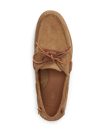 Polo Ralph Lauren Merton Suede Boat Shoe - Tan