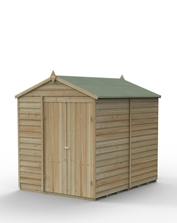 4LIFE Apex Shed 6x8 - Double Door - No Window (Home Delivery)
